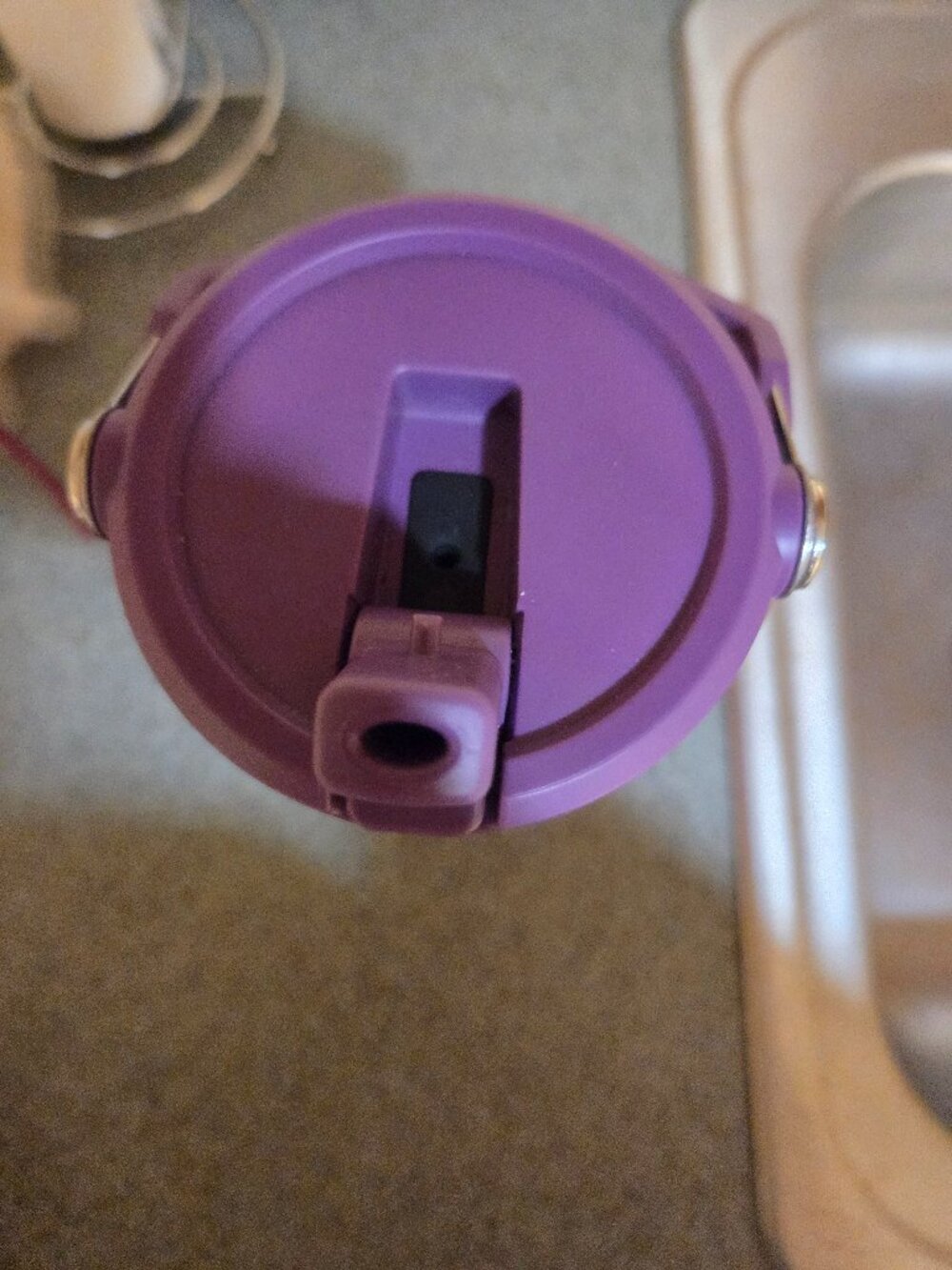 Lilac 30 oz Stanley Flip Straw Tumbler - Picture 4 of 7